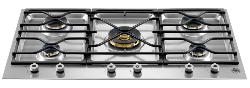 Встраиваемая газовая варочная панель Bertazzoni PM36500X Встраиваемая газовая варочная панель Bertazzoni PM36500X