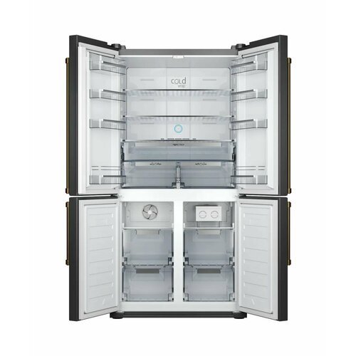 Холодильник KUPPERSBERG NMFV 18591 B Bronze, черный
