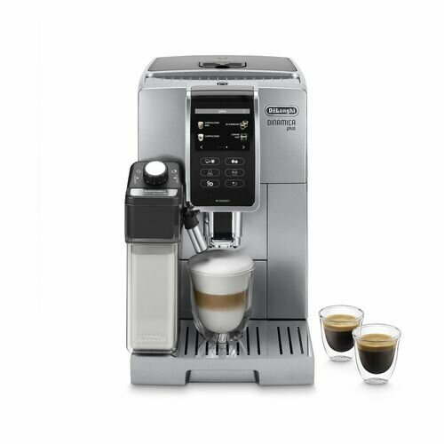 Кофемашина DeLonghi Dinamica Plus ECAM370.95. S, серый/черный