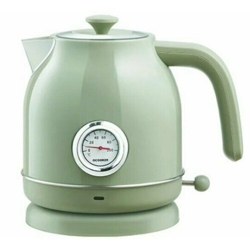 Электрический чайник Qcooker Retro QS-1701, 1800Вт, 1.7. л, зеленый