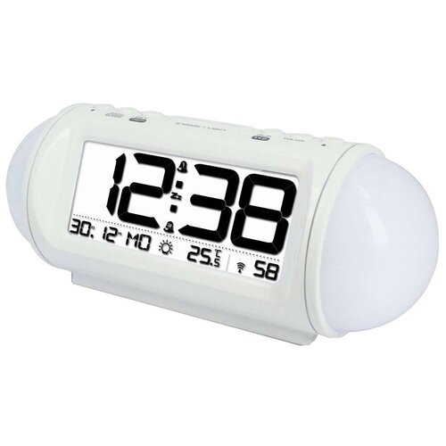 Часы с термометром BVItech BV-47Wxx, белый