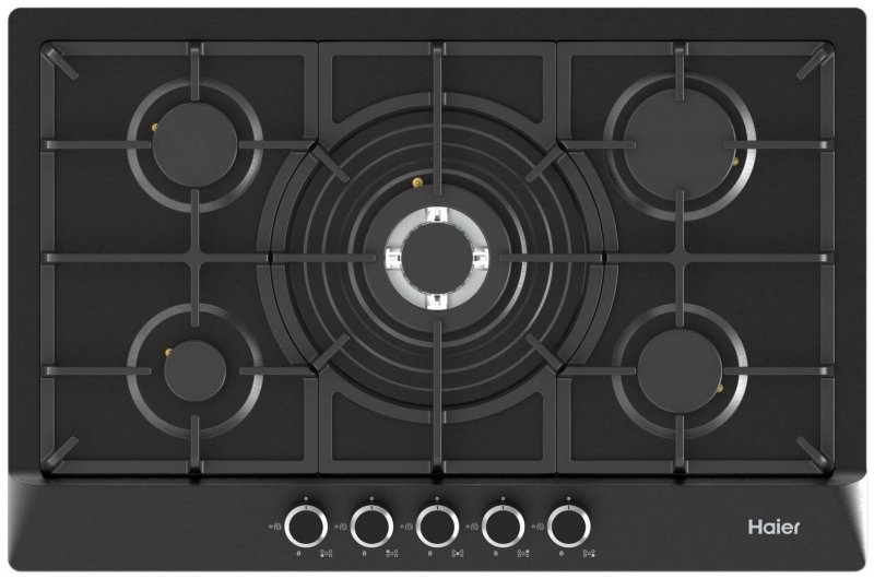 Встраиваемая газовая варочная панель Haier HHX-M75CWBX Встраиваемая газовая варочная панель Haier HHX-M75CWBX