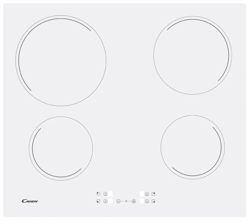 Встраиваемая электрическая варочная панель Candy CH 64 CCW Встраиваемая электрическая варочная панель Candy CH 64 CCW