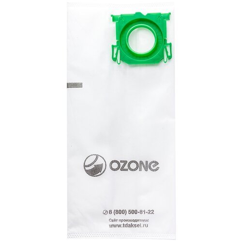 OZONE M-56/56S Синтетические мешки-пылесборники, белый, 4 шт.