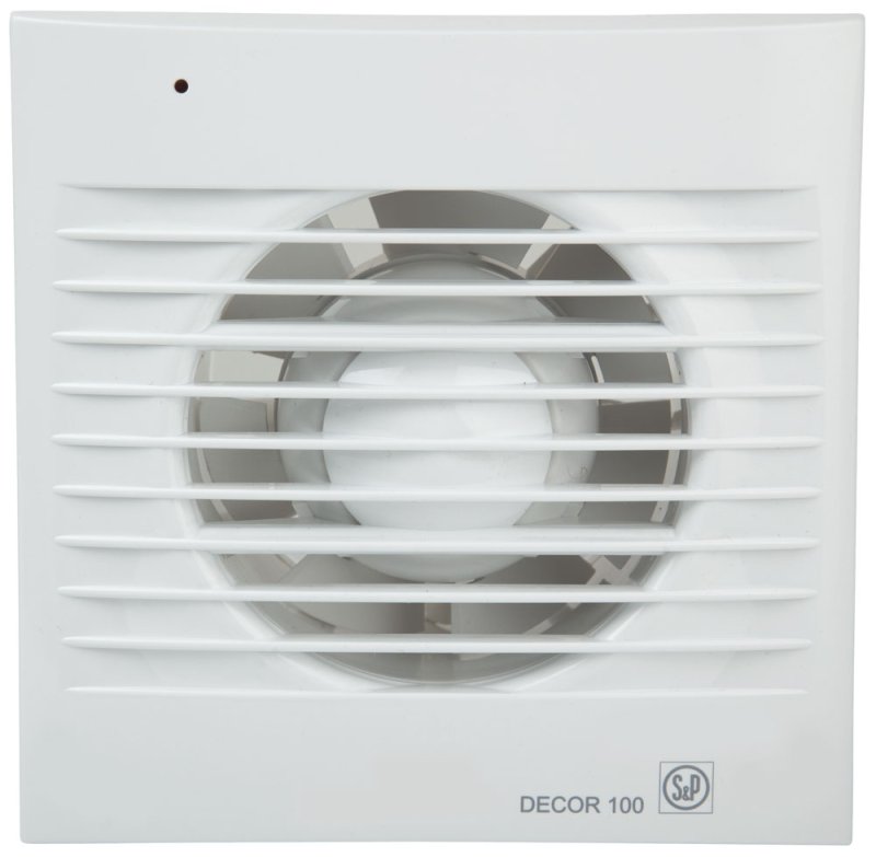 Вытяжной вентилятор Soler & Palau D cor 100 CR с таймером (белый) 03-0103-005