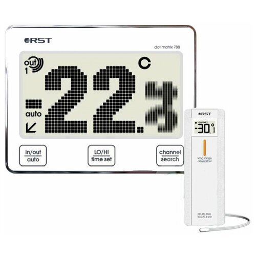 Термометр с выносным датчиком Rst 02788