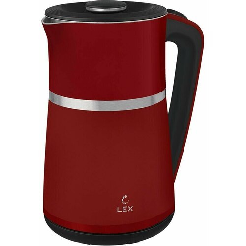 Чайник LEX LXK 30020-3 красный