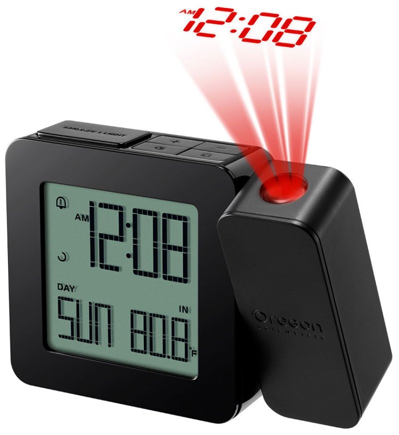 Проекционные часы с измерением температуры Oregon Scientific RM 338 PX-b черный