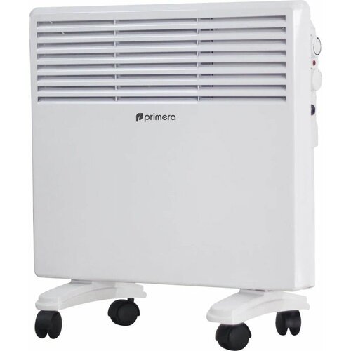 Конвектор PRIMERA PHP-1000-MWB, 1000Вт, с терморегулятором, белый