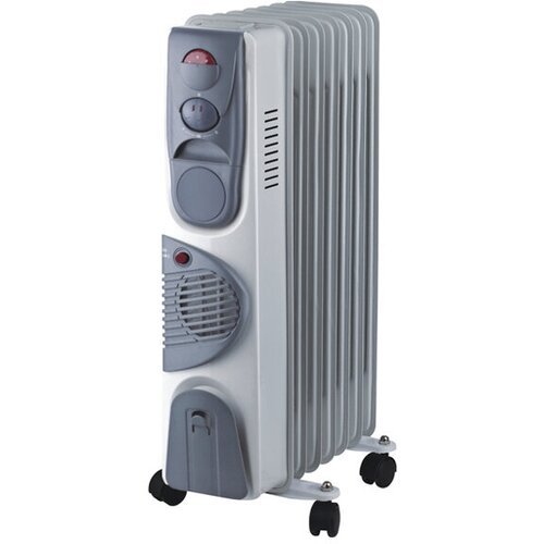 Радиатор масляный 1500ВТ 7 СЕК. тепловентилятор 400ВТ 3 РЕЖ (600/900/1500) термостат обогр 15М2 OASIS