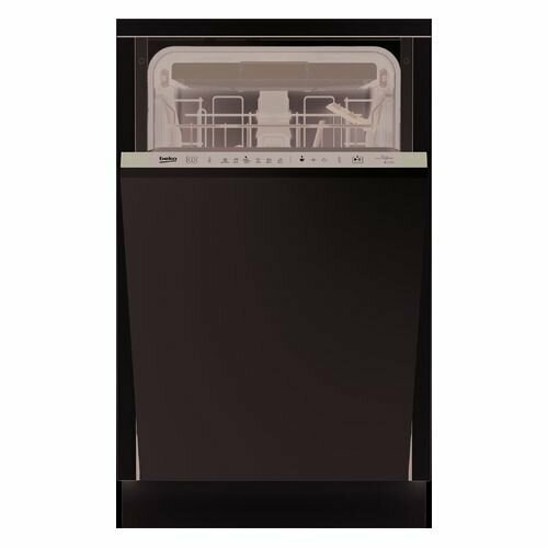 Посудомоечная машина Beko BDIS35162Q, узкая, напольная, 44.8см, загрузка 11 комплектов, белая [7604998335]