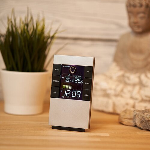 Комнатный электронный термометр гигрометр домашняя метеостанция