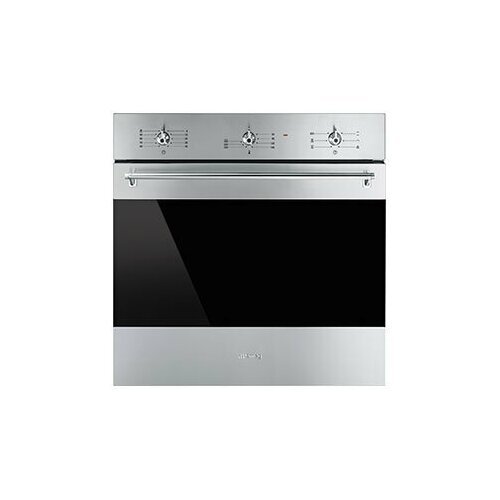 Электрический духовой шкаф Smeg SF6381X, серебристый