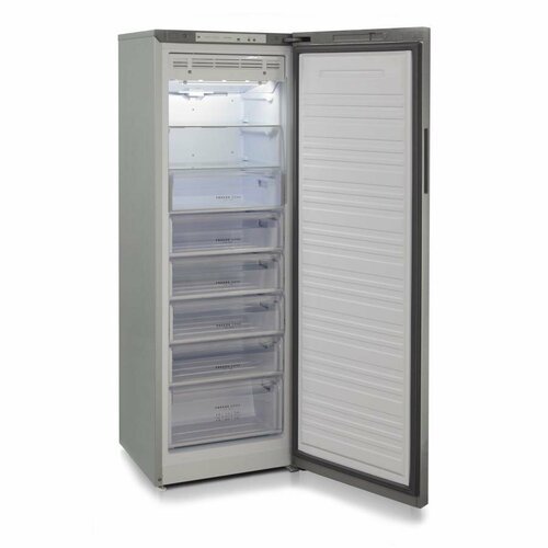 Морозильный шкаф Бирюса C6047SN Серебристый